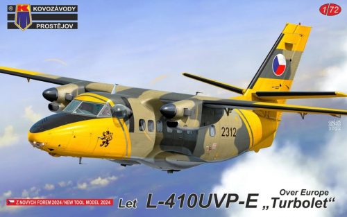 Kovozavody L-410UVP-E Turbolet "Over Europe" 1:72 (0457)