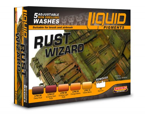 Lifecolor Rust Wizard 6 x 22 ml (LP02)