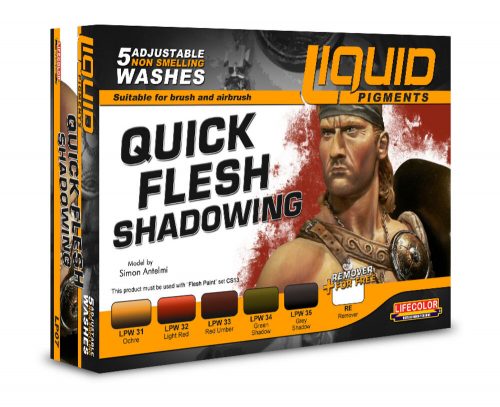 Lifecolor Quick Flesh Shadowing 6 x 22 ml (LP07)