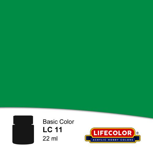 Lifecolor Matt Light Green Acrylic Paint 22 ml (NLC11)