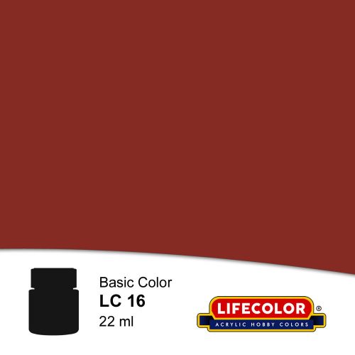 Lifecolor Matt Raw Siena Acrylic Paint 22 ml (NLC16)