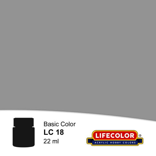 Lifecolor Matt Light Grey Acrylic Paint 22 ml (NLC18)