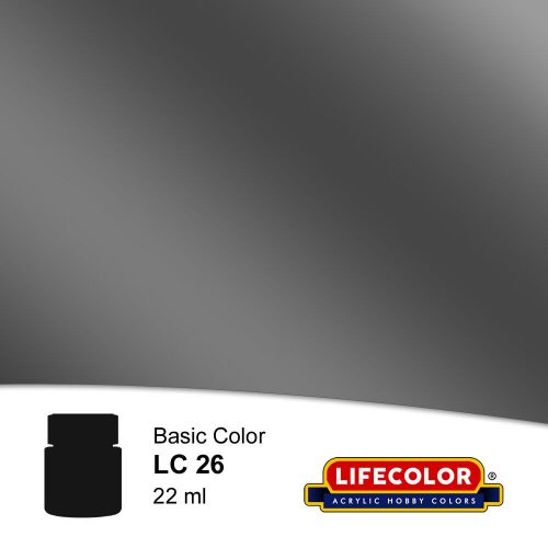 Lifecolor Matt Gun Metal Acrylic Paint 22 ml (NLC26)