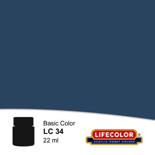 Lifecolor Matt Royal Blue Acrylic Paint 22 ml (NLC34)