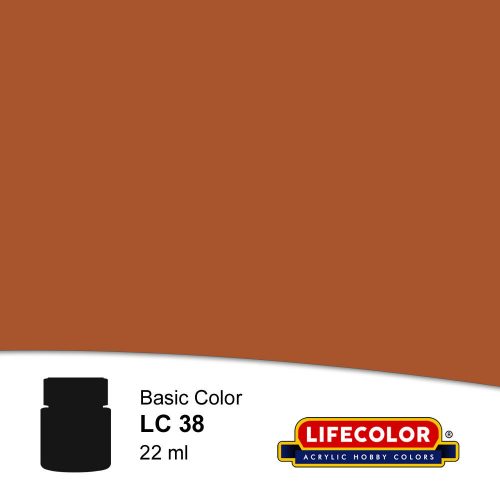 Lifecolor Matt Rust 2 Acrylic Paint 22 ml (NLC38)