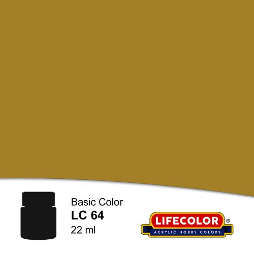 Lifecolor Gloss Ochre Acrylic Paint 22 ml (NLC64)