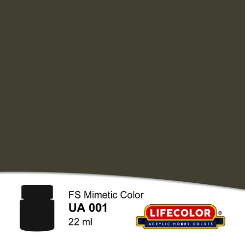 Lifecolor Dark Green Acrylic Paint 22 ml (NUA001)