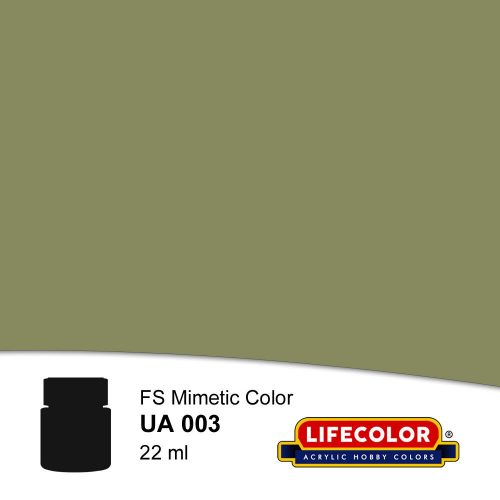 Lifecolor Olive Drab Weathered Acrylic Paint 22 ml (NUA003)