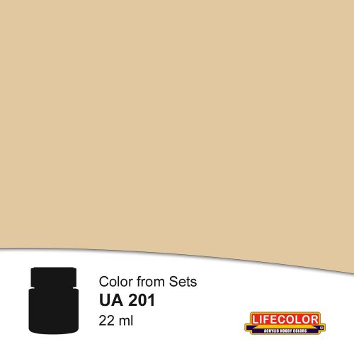 Lifecolor Gelbbraun Acrylic Paint 22 ml (NUA201)