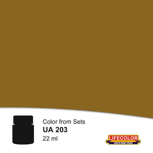 Lifecolor Grunbraun Gelbbraun Acrylic Paint 22 ml (NUA203)