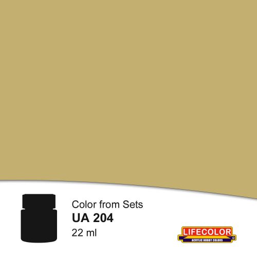 Lifecolor Dunkelgelb Acrylic Paint 22 ml (NUA204)