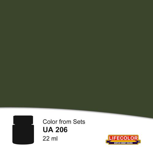 Lifecolor Olivgrun Acrylic Paint 22 ml (NUA206)