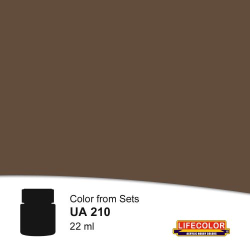 Lifecolor Dunkelbraun Acrylic Paint 22 ml (NUA210)