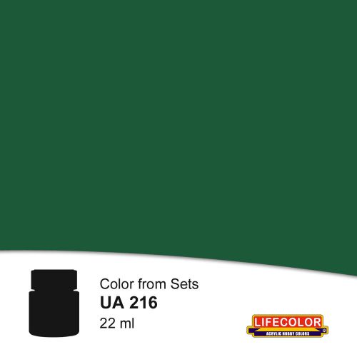 Lifecolor Verde Scuro Acrylic Paint 22 ml (NUA216)