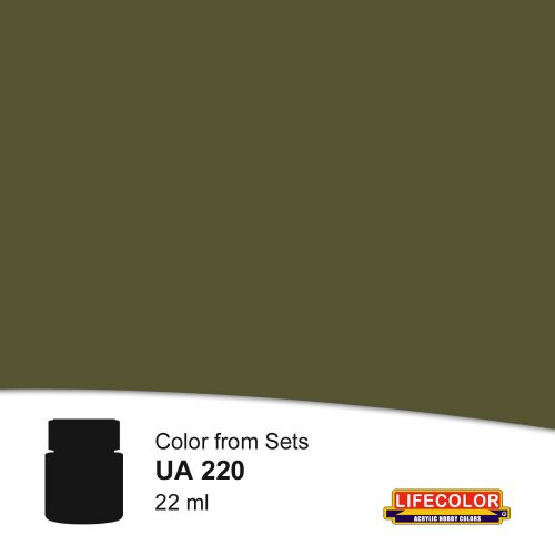 Lifecolor Olive Drab 319 Acrylic Paint 22 ml (NUAAcrylic Paint 220)