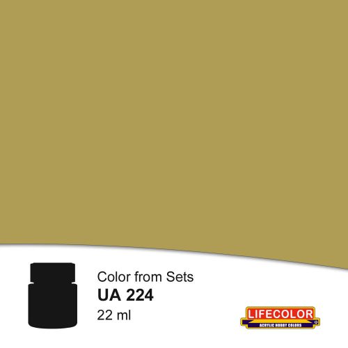 Lifecolor Olive Drab Faded Type 2 Acrylic Paint 22 ml (NUAAcrylic Paint 224)