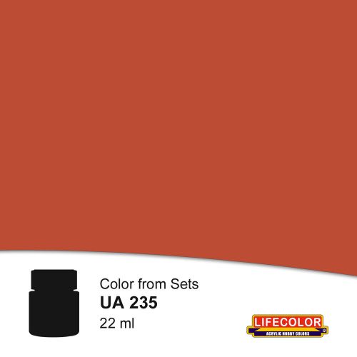 Lifecolor Italian Rosso Minio Acrylic Paint 22 ml (NUA235)