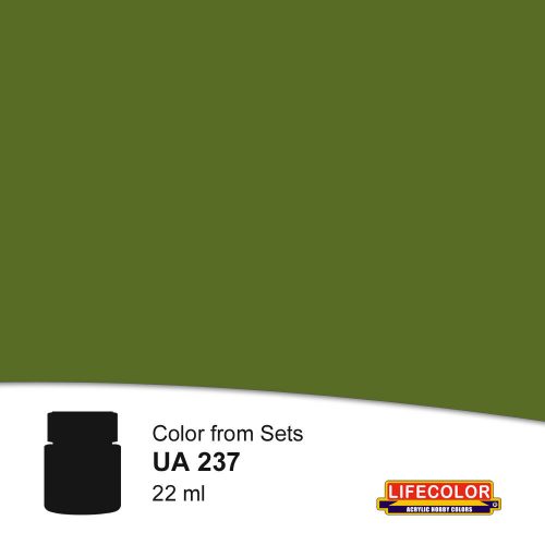 Lifecolor Dark Olive Acrylic Paint 22 ml (NUA237)