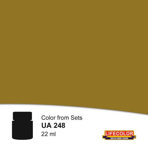 Lifecolor 4BO Russian Green Acrylic Paint 22 ml (NUA248)