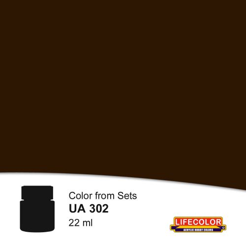 Lifecolor Brown Acrylic Paint 22 ml (NUA302)