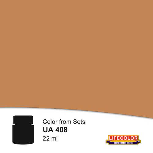 Lifecolor Light Brown Acrylic Paint 22 ml (NUA408)