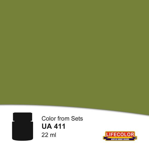 Lifecolor Dark Green Acrylic Paint 22 ml (NUA411)