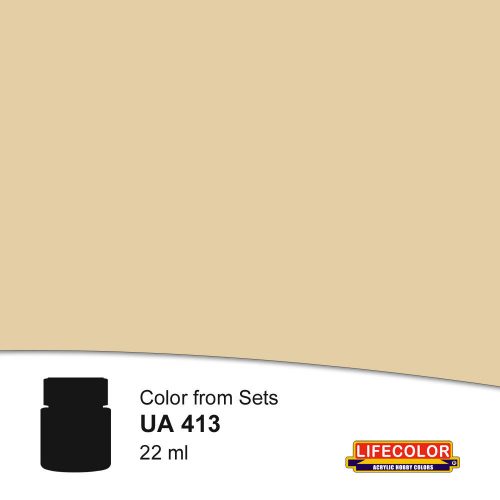 Lifecolor Khaki N. Africa N Afrika Khaki Acrylic Paint 22 ml (NUA413)