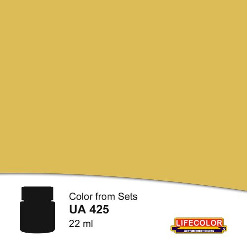 Lifecolor Olive Drab Yellow Tone Acrylic Paint 22 ml (NUA425)