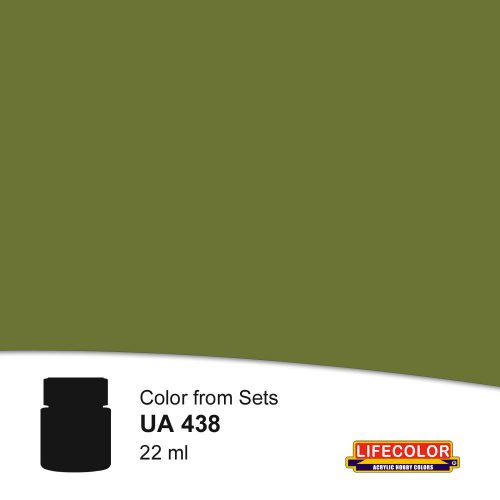 Lifecolor Medium IDF Green Acrylic Paint 22 ml (NUA438)