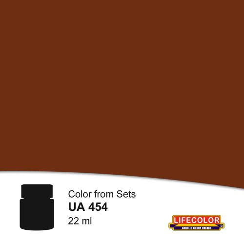 Lifecolor Red Leather Acrylic Paint 22 ml (NUA454)