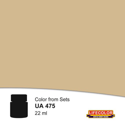 Lifecolor Light Tan Acrylic Paint 22 ml (NUA475)