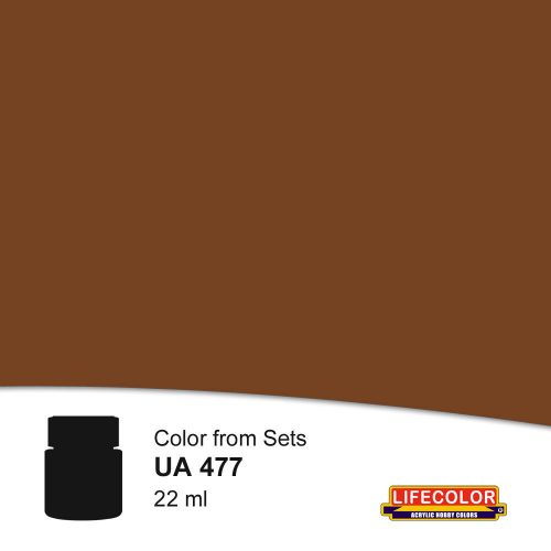 Lifecolor Leder Braun Acrylic Paint 22 ml (NUA477)