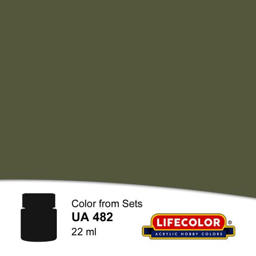 Lifecolor Og107 Dark Acrylic Paint 22 ml (NUA482)