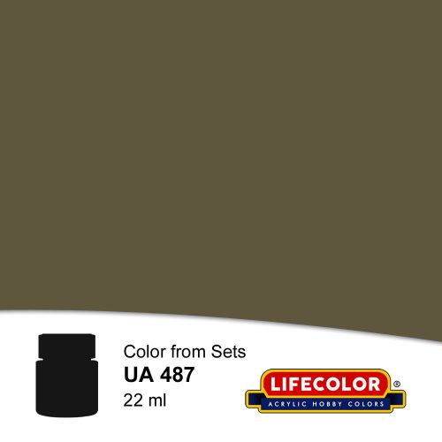 Lifecolor M1956 Brown Acrylic Paint 22 ml (NUA487)