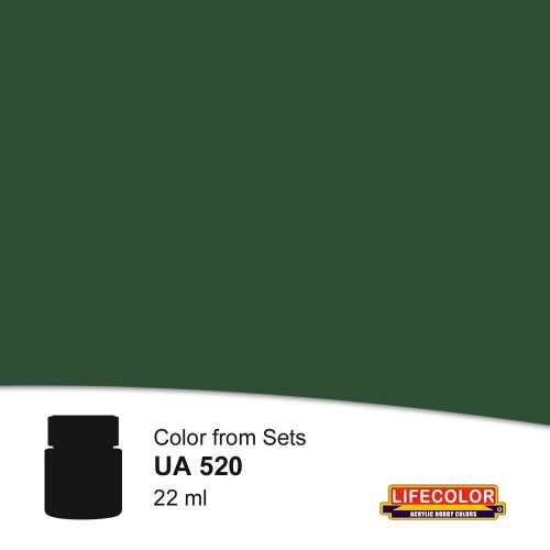 Lifecolor RAF Dark Green Acrylic Paint 22 ml (NUA520)