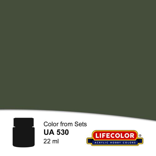 Lifecolor Verde Scuro Mimetico 39 Acrylic Paint 22 ml (NUA530)