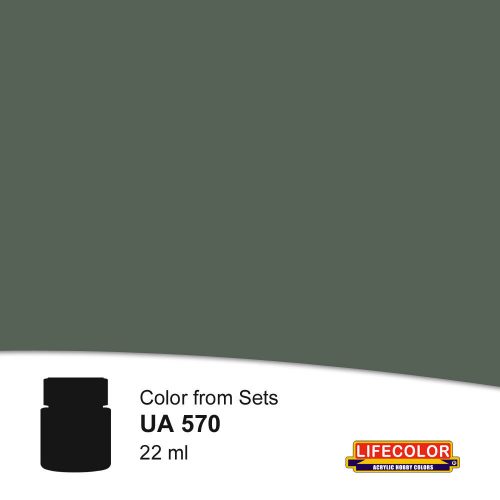 Lifecolor German Dark Green Acrylic Paint 22 ml (NUA570)