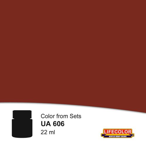 Lifecolor Schiffbodenfarbe Rot 5 Acrylic Paint 22 ml (NUA606)