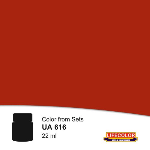 Lifecolor Rosso Mattone Acrylic Paint 22 ml (NUA616)