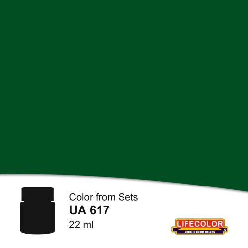 Lifecolor Verde Scuro Antivegetativo Acrylic Paint 22 ml (NUA617)