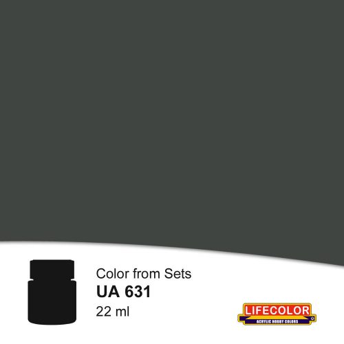 Lifecolor Admiralty Dark Grey 507A Acrylic Paint 22 ml (NUA631)