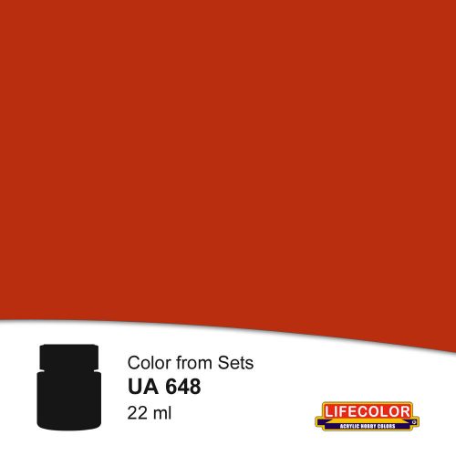 Lifecolor Antifouling Hull Red Acrylic Paint 22 ml (NUA648)