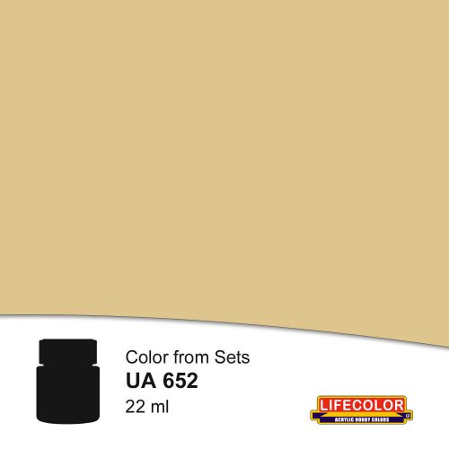 Lifecolor Hinoki Deck Tan Acrylic Paint 22 ml (NUA652)