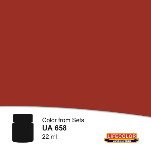 Lifecolor Us Modern Hull Red Acrylic Paint 22 ml (NUA658)