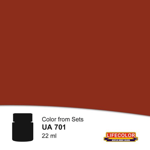 Lifecolor Rust Dark Shadow Acrylic Paint 22 ml (NUA701)