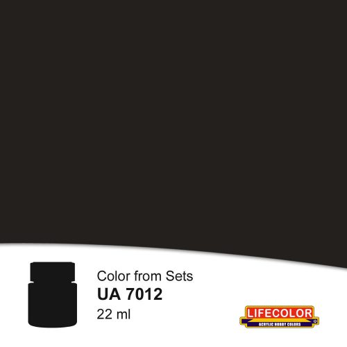 Lifecolor Poison Black Acrylic Paint 22 ml (NUA7012)