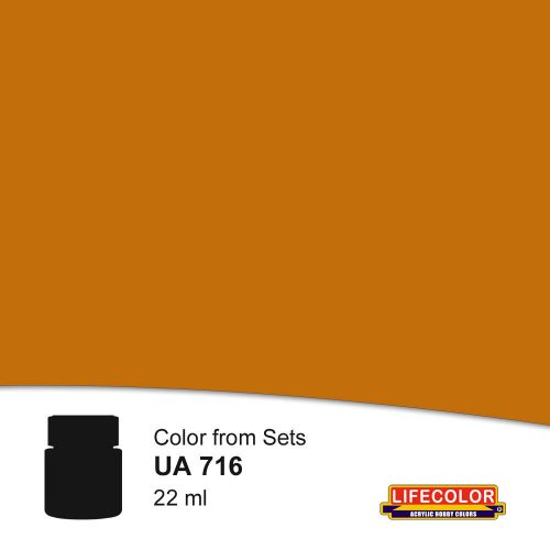 Lifecolor Wood Warm Dark Shade2 Acrylic Paint 22 ml (NUA716)