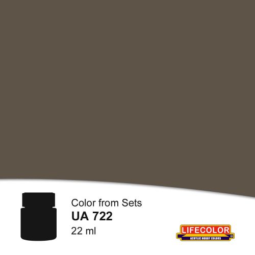 Lifecolor Roof Dirt Acrylic Paint 22 ml (NUA7Acrylic Paint 22)