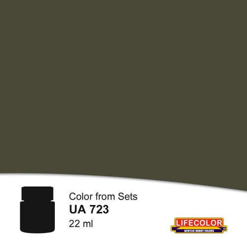 Lifecolor Weathered Black Acrylic Paint 22 ml (NUA723)