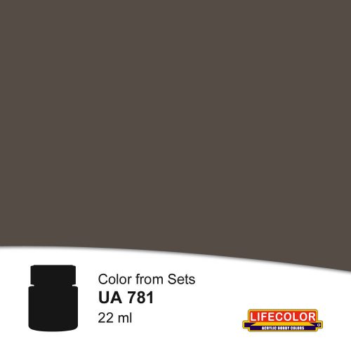 Lifecolor Brown Stone Acrylic Paint 22 ml (NUA781)